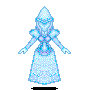 氷の女神像